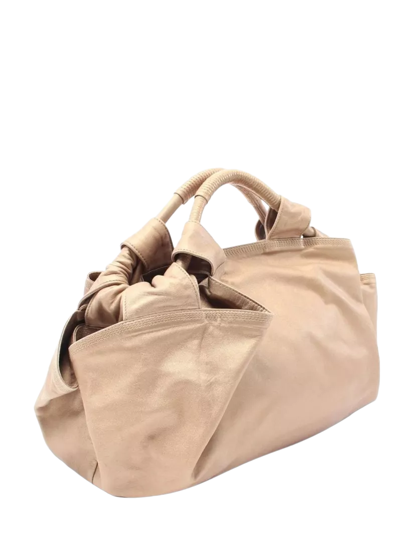 LOEWE pre-loved gold Nappa Aire leather handbag, UK version