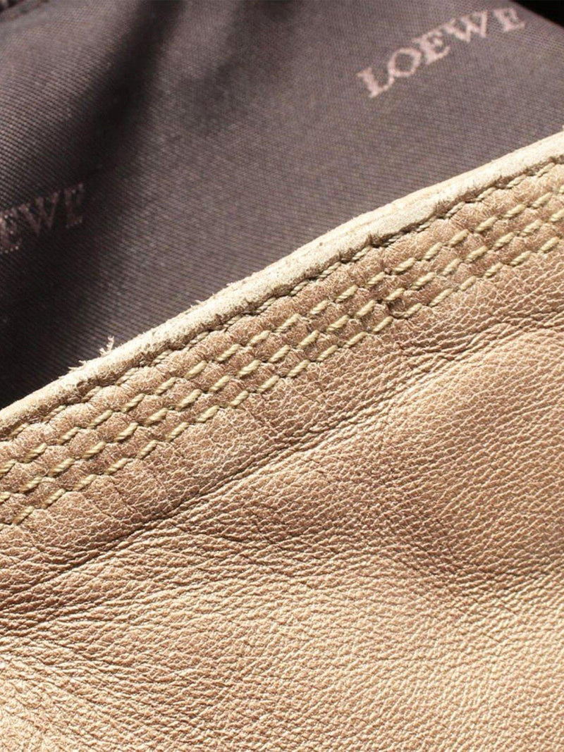 LOEWE pre-loved gold Nappa Aire leather handbag, UK version