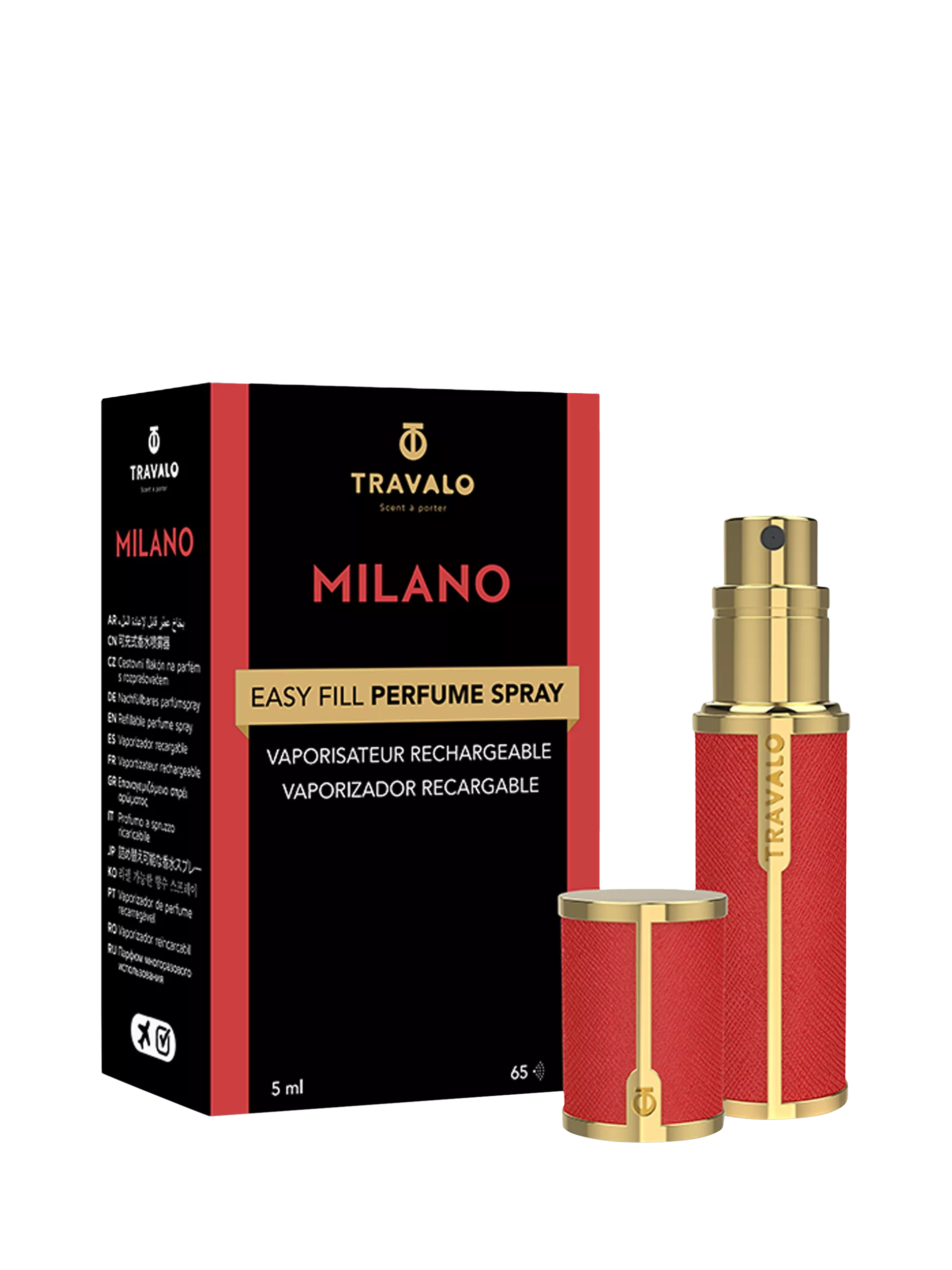 Travalo perfume atomiser Milano 5ml (British brand)