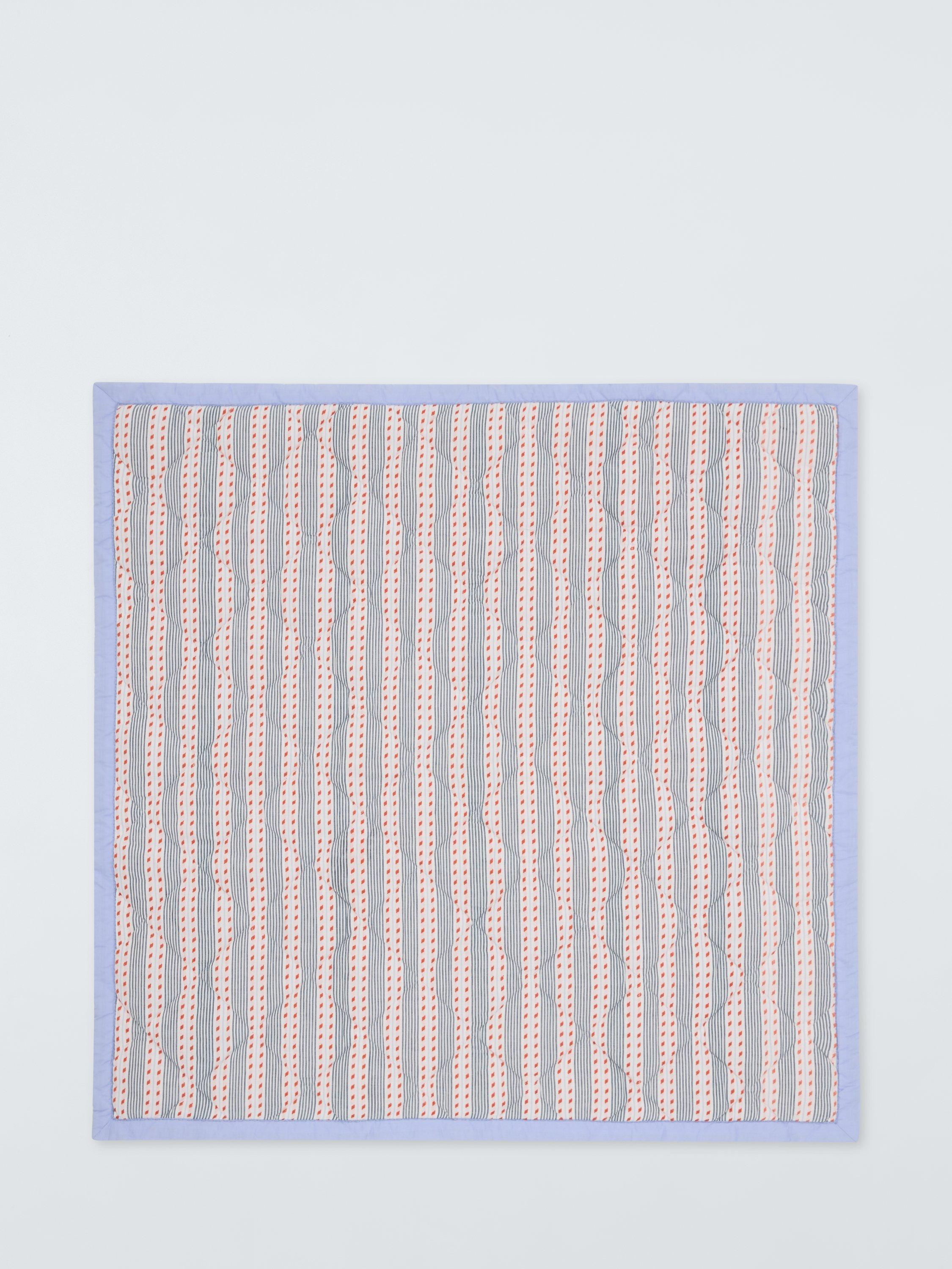 John Lewis Transport Car quilted bedspread 100x100cm (British brand)