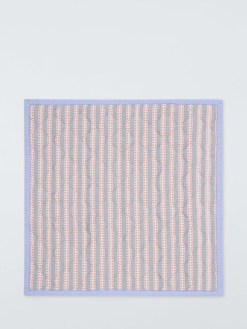 John Lewis Transport Car quilted bedspread 100x100cm (British brand)
