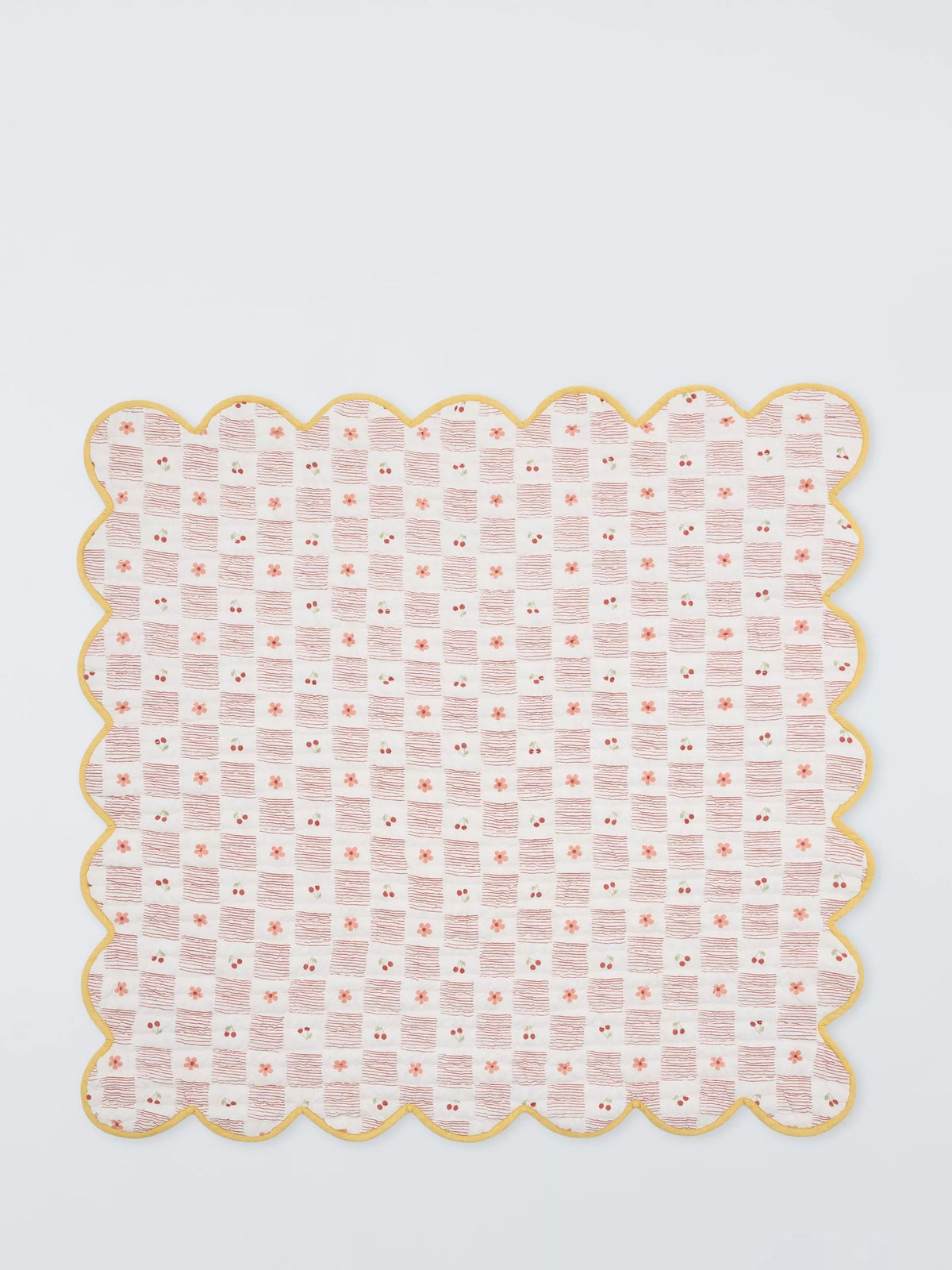 John Lewis quilted bedspread single multi, imported from the UK