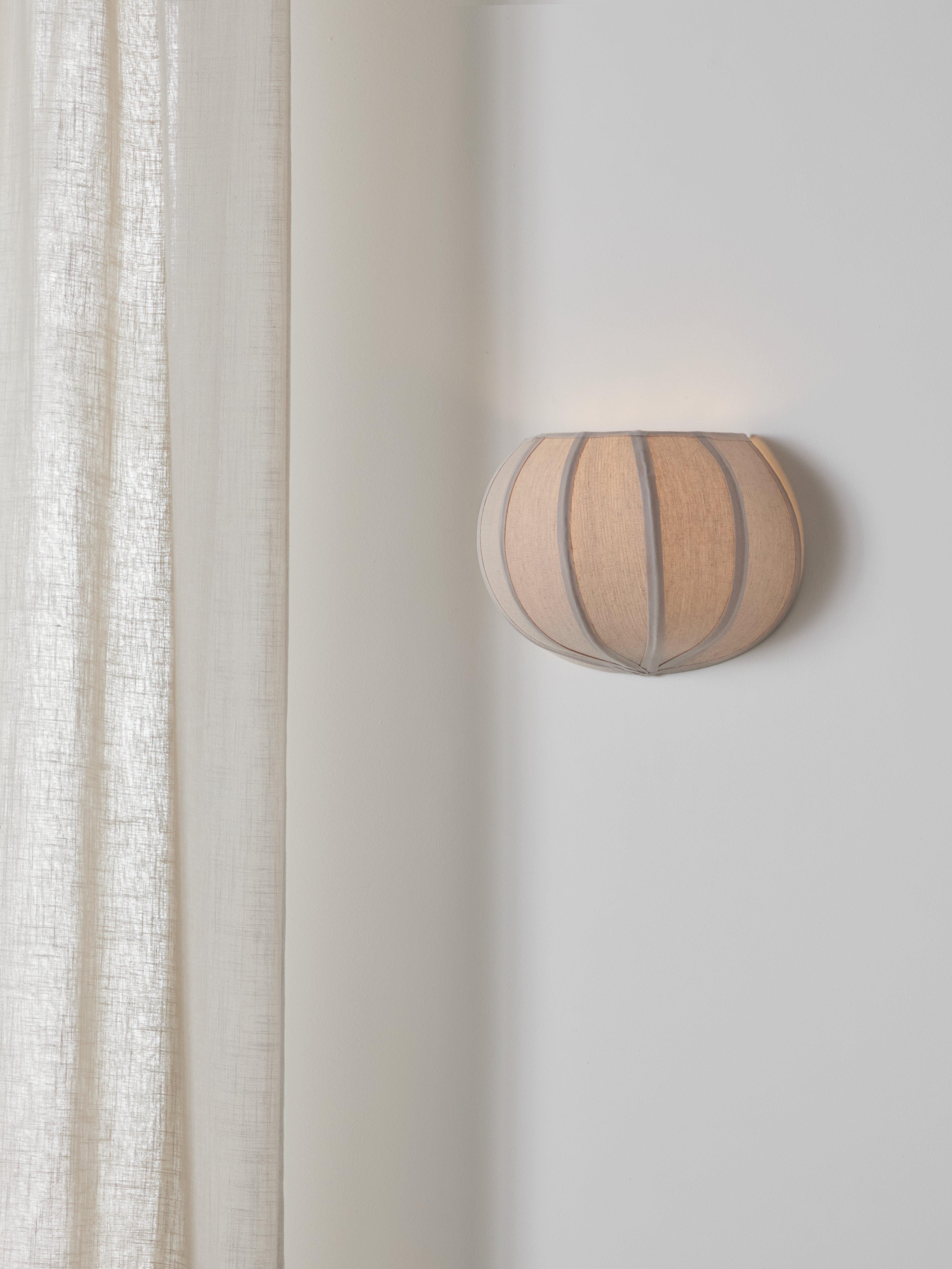 John Lewis Pumpkin wall light natural (British brand)