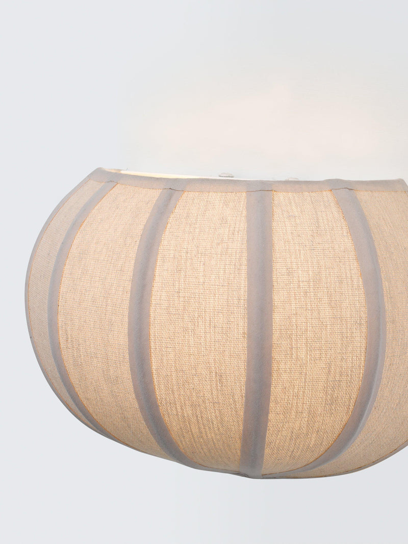 John Lewis Pumpkin wall light natural (British brand)