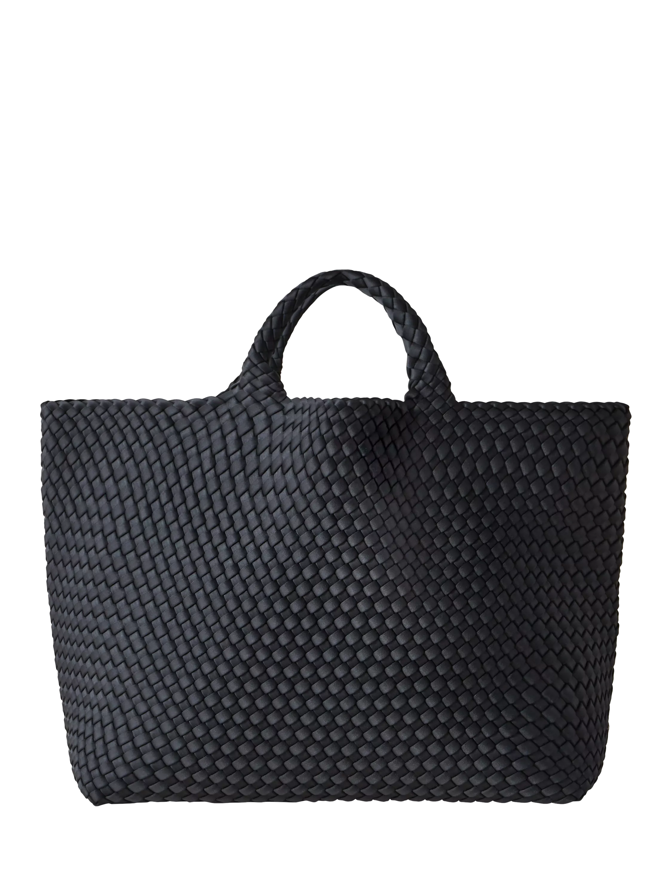NAGHEDI St. Barths large tote bag Onyx neoprene (British brand)