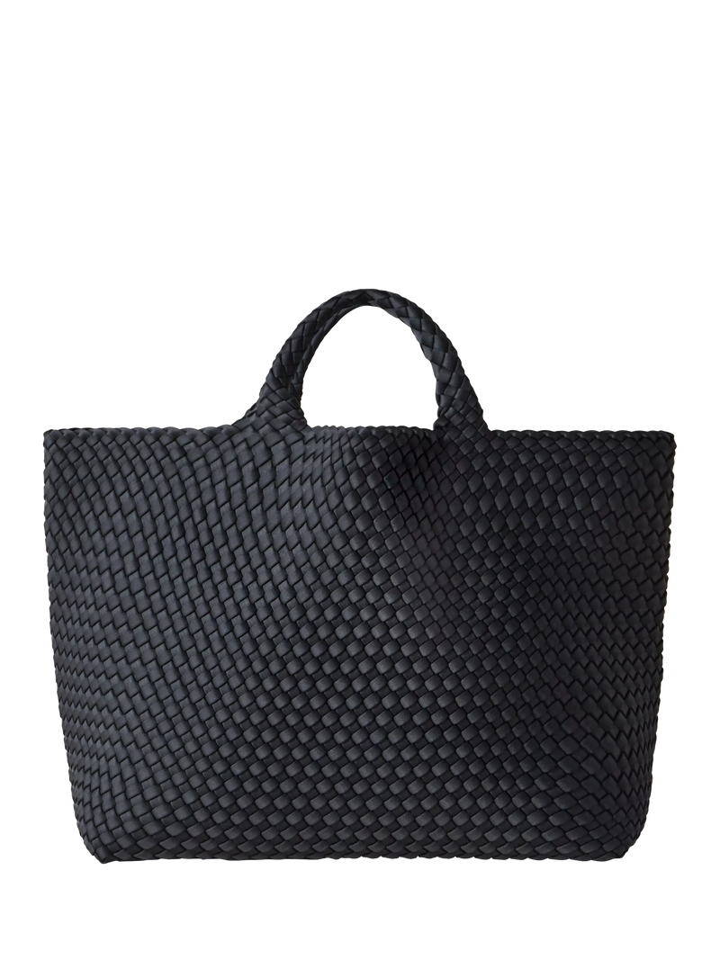 NAGHEDI St. Barths large tote bag Onyx neoprene (British brand)