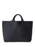 NAGHEDI St. Barths large tote bag Onyx neoprene (British brand)