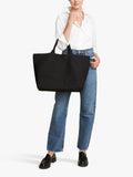 NAGHEDI St. Barths large tote bag Onyx neoprene (British brand)