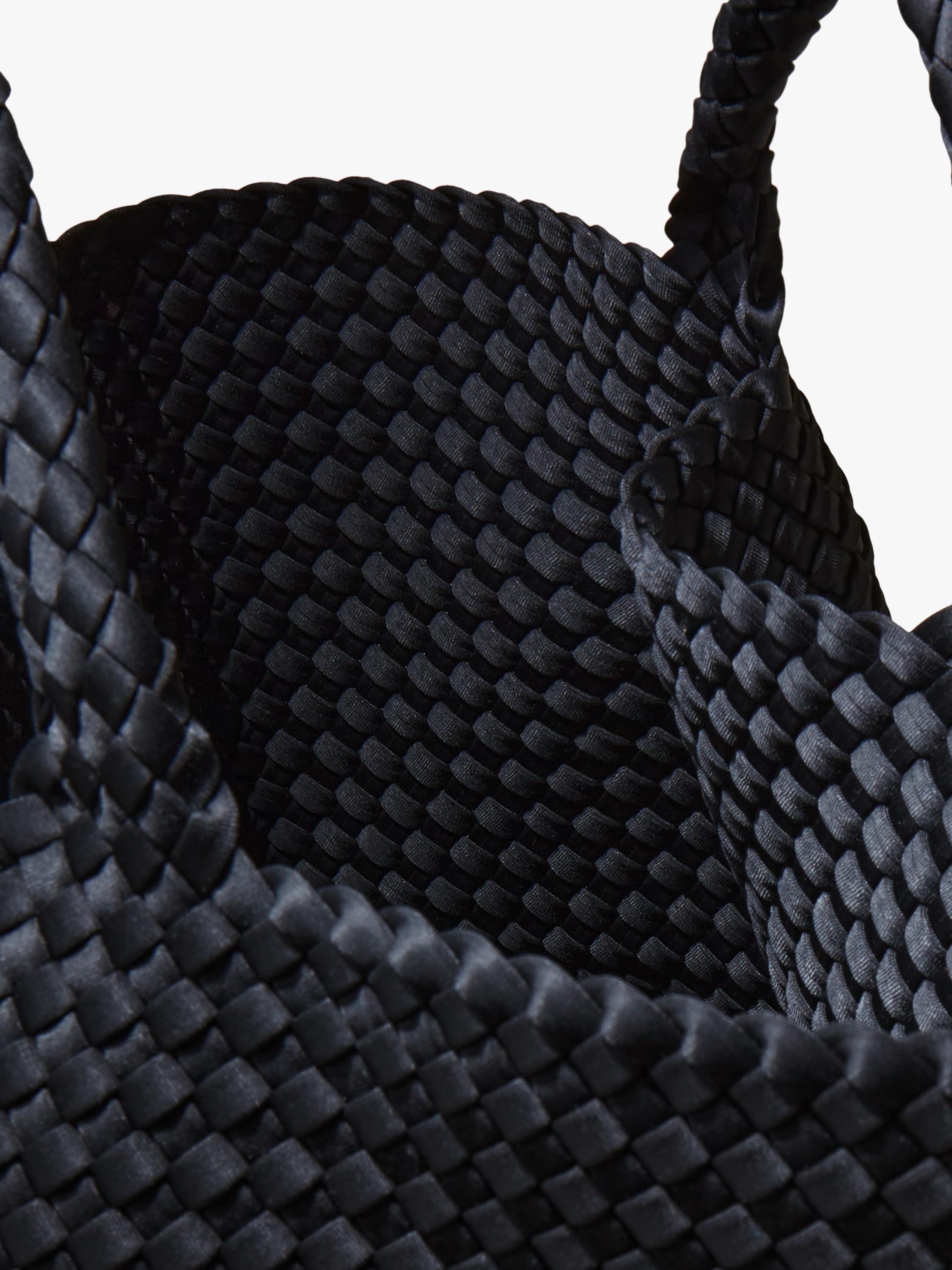 NAGHEDI St. Barths large tote bag Onyx neoprene (British brand)