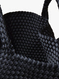 NAGHEDI St. Barths large tote bag Onyx neoprene (British brand)
