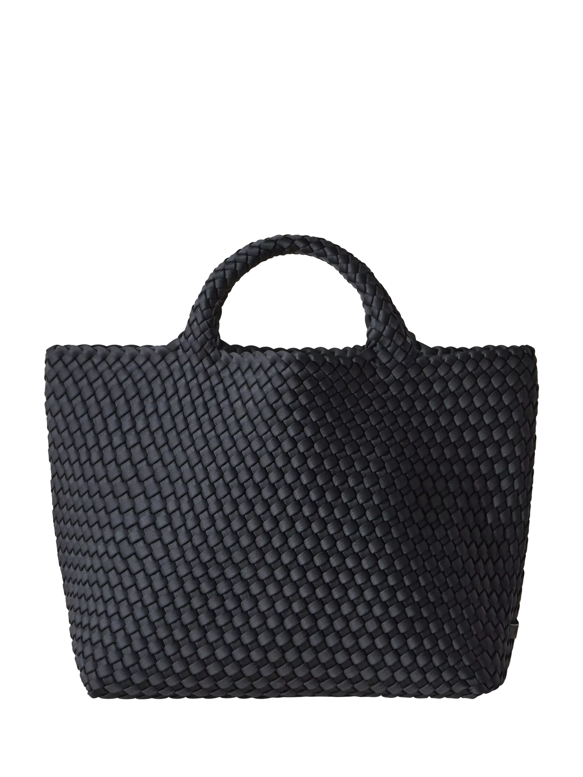 NAGHEDI St. Barths Medium Tote in Onyx, neoprene (British brand)