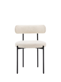 Gallery Direct Aveley dining chair set of two vanilla colour, UK version