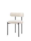 Gallery Direct Aveley dining chair set of two vanilla colour, UK version