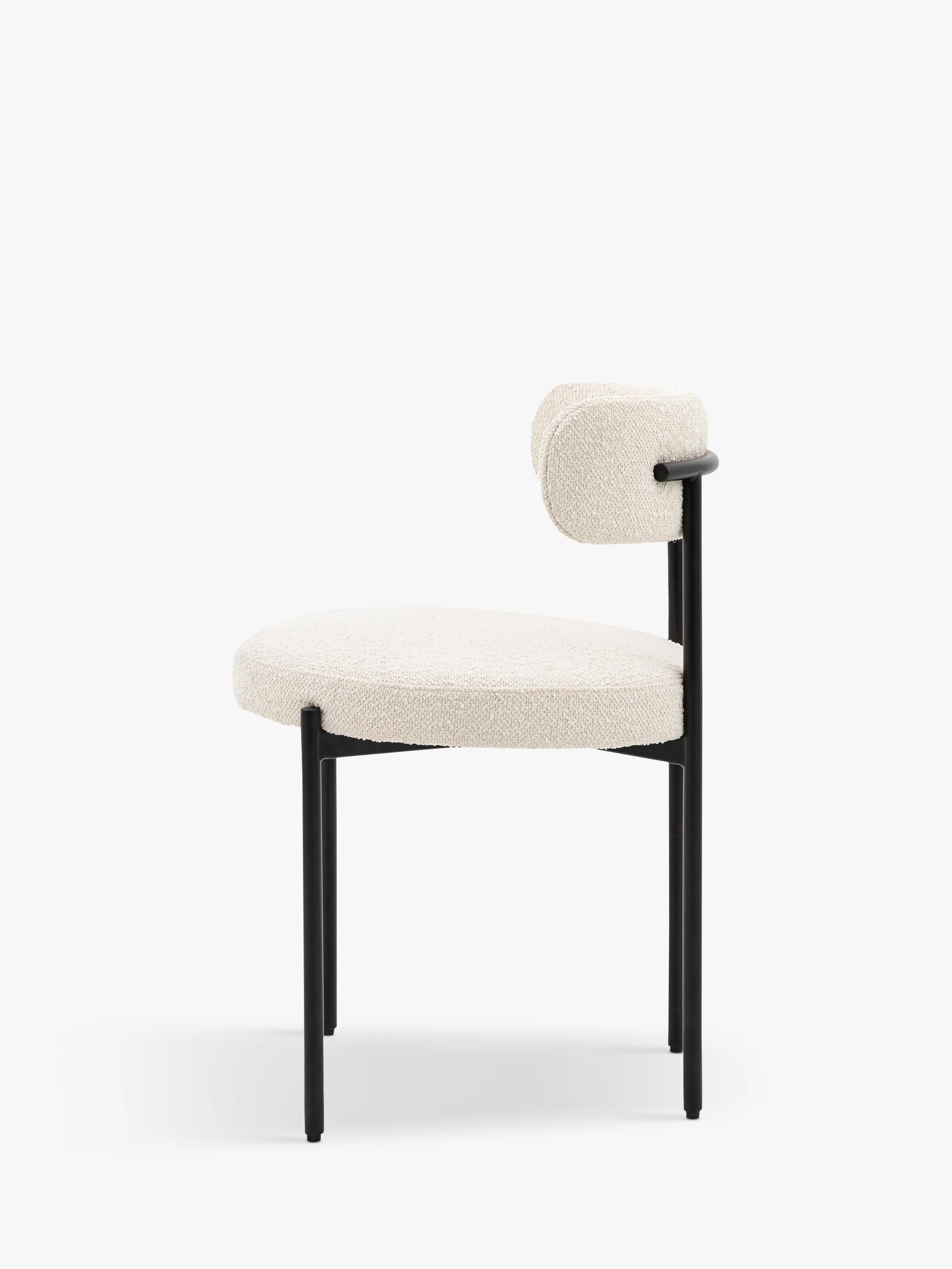 Gallery Direct Aveley dining chair set of two vanilla colour, UK version