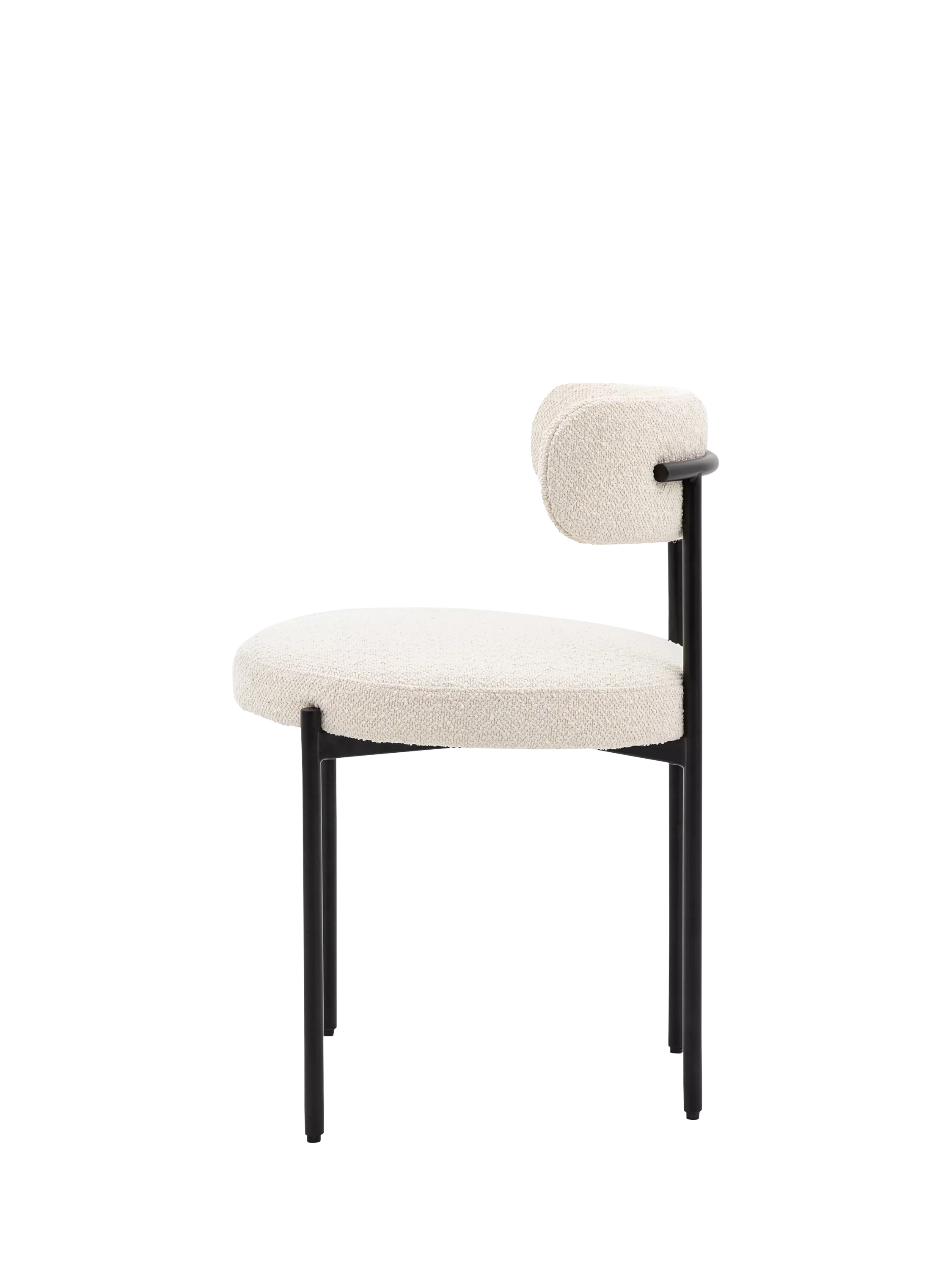Gallery Direct Aveley dining chair set of two vanilla colour, UK version