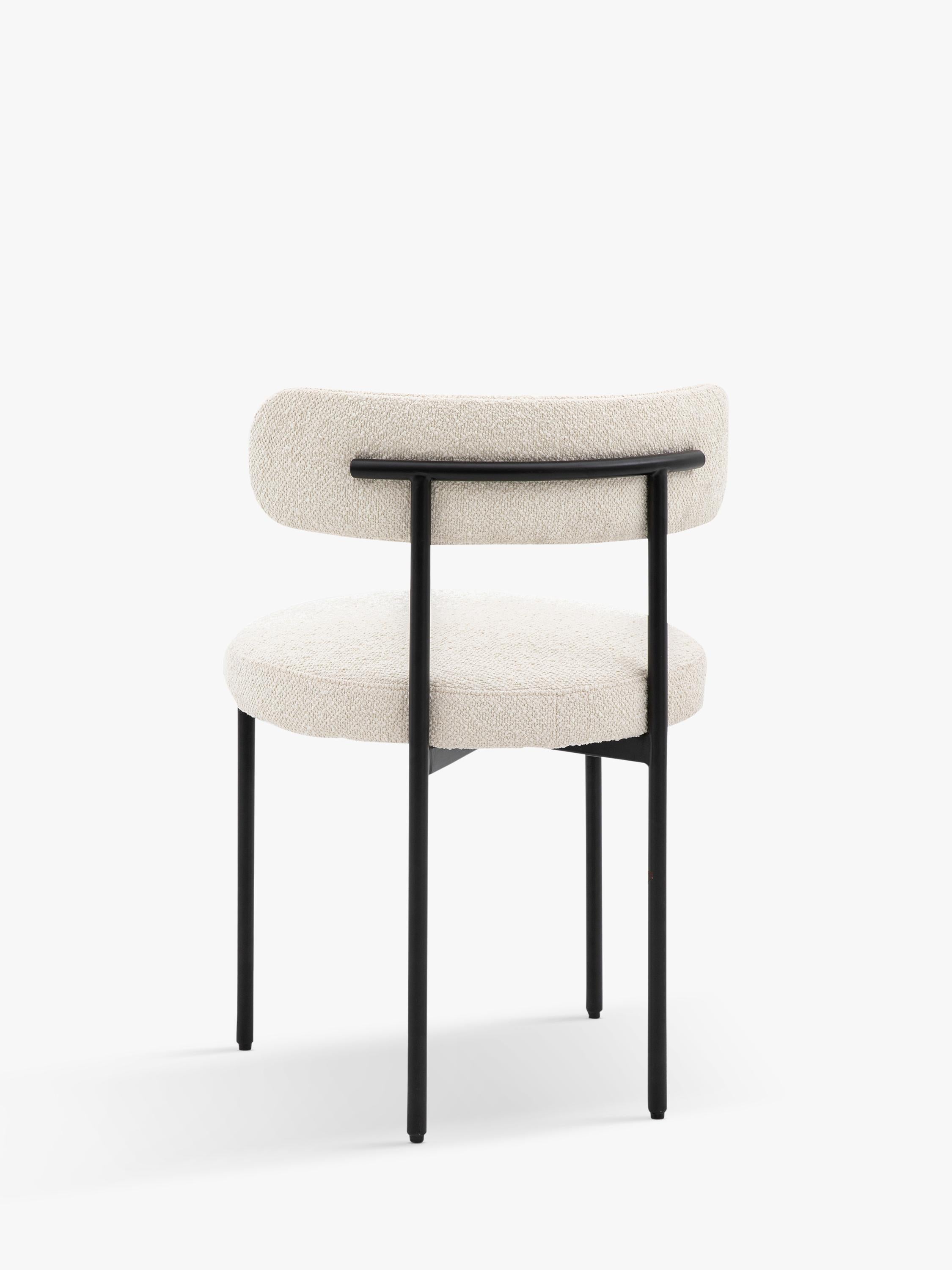 Gallery Direct Aveley dining chair set of two vanilla colour, UK version