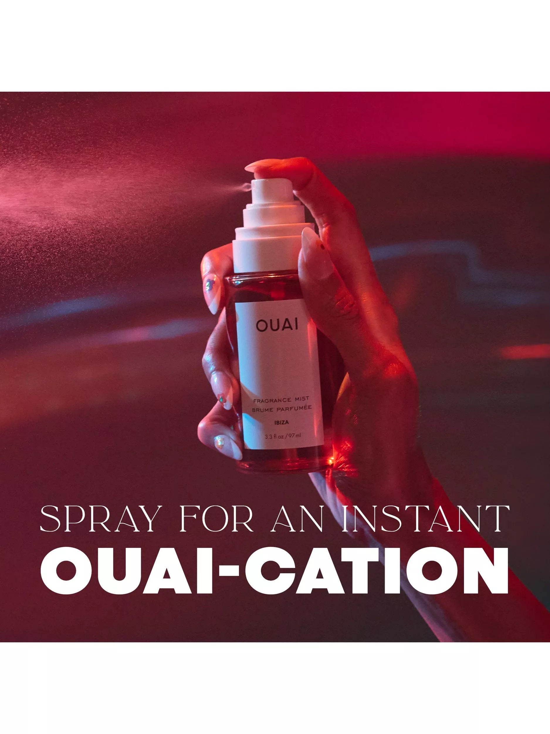 OUAI Ibiza fragrance mist 97ml (British brand)