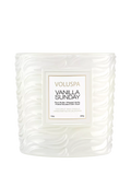 Voluspa scented candle Vanilla Sunday 12 oz (British brand)