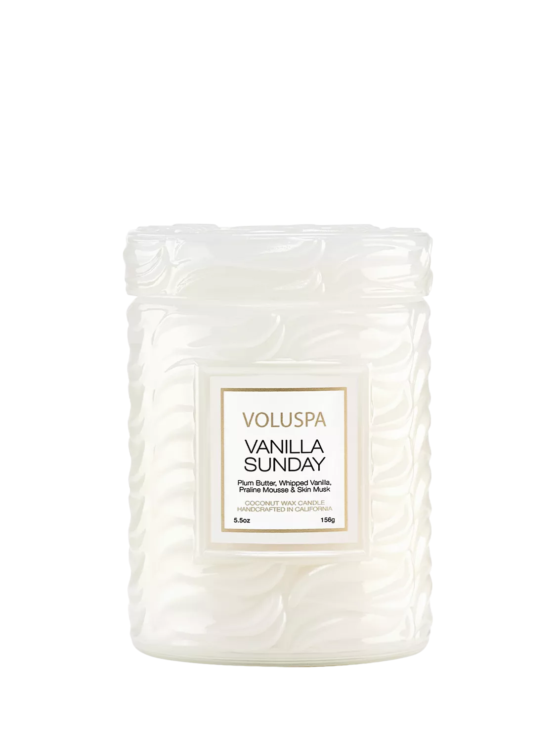 Voluspa Vanilla Sunday scented candle 5.5 oz (British brand)