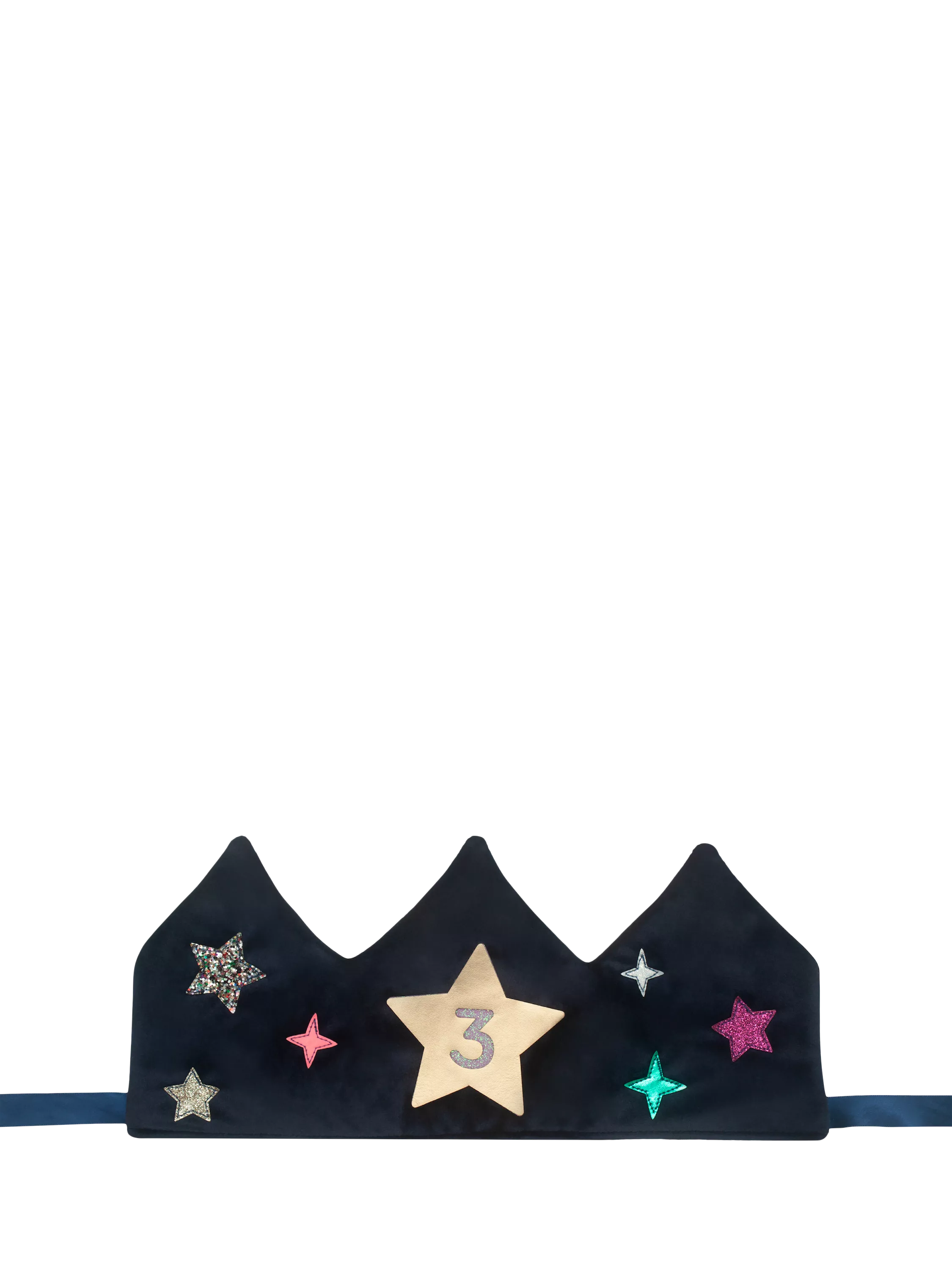 Mimi & Lula kids velvet birthday crown (British brand)