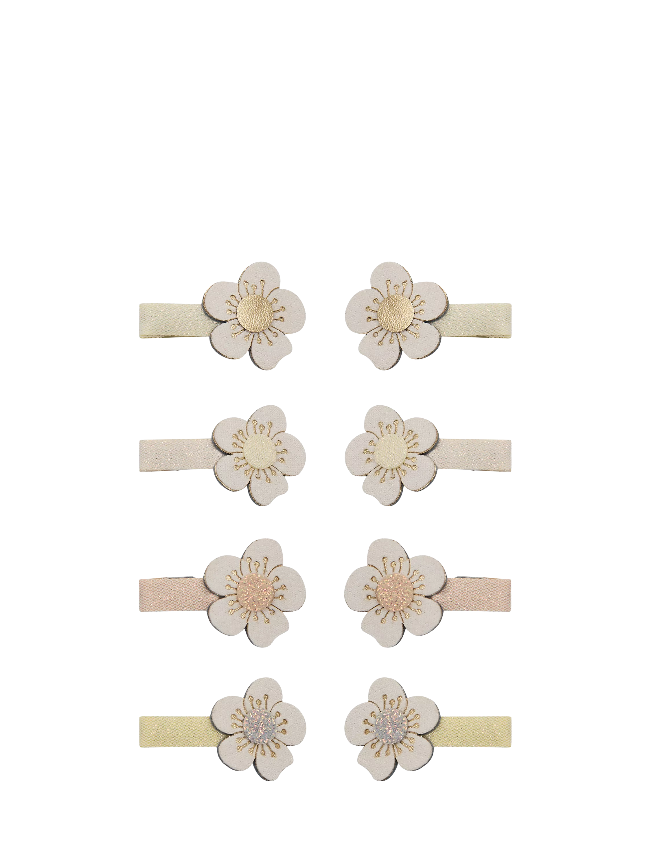 Mimi & Lula blossom mini hair clips pack of 8 - British product