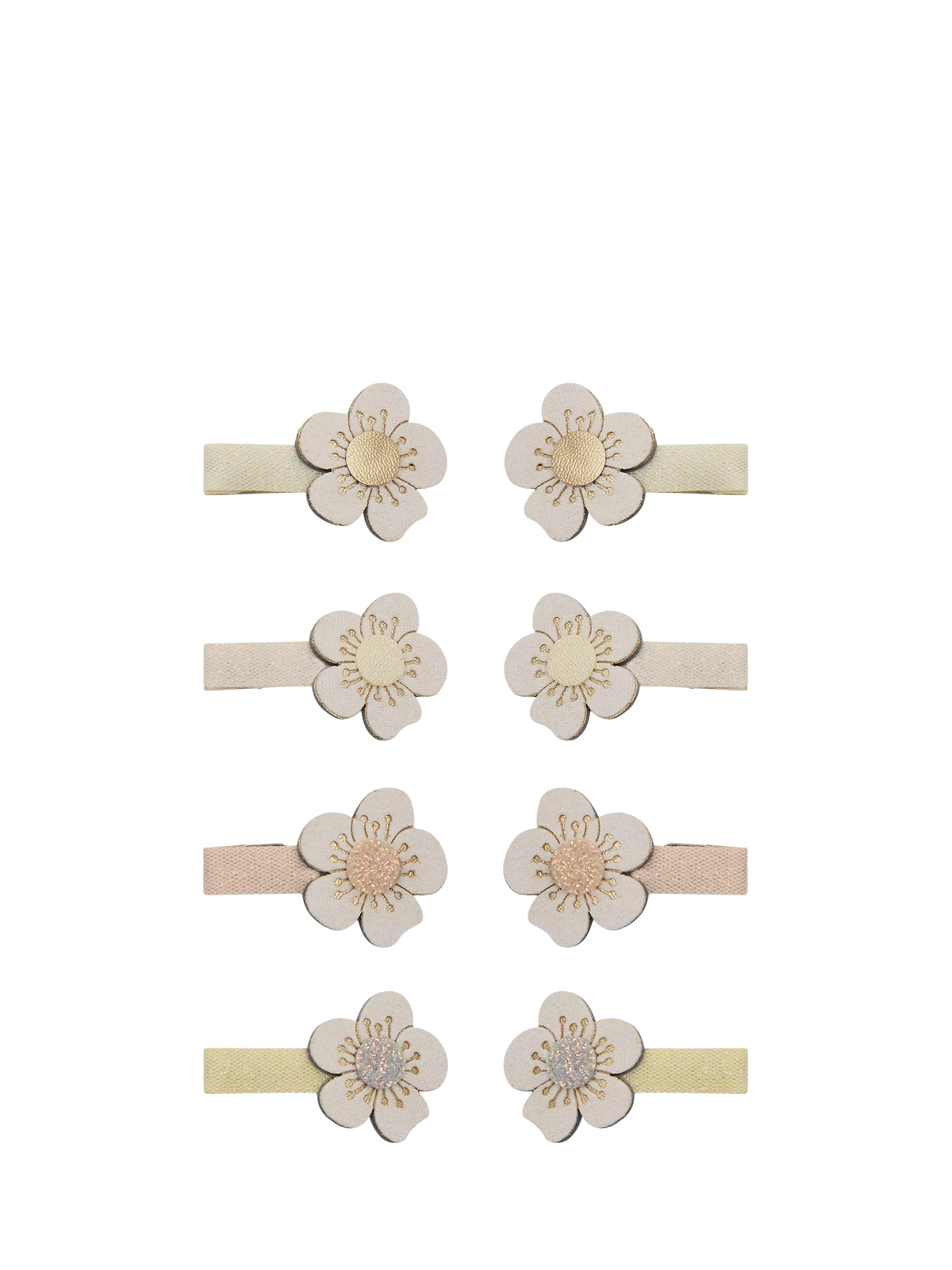 Mimi & Lula blossom mini hair clips pack of 8 - British product