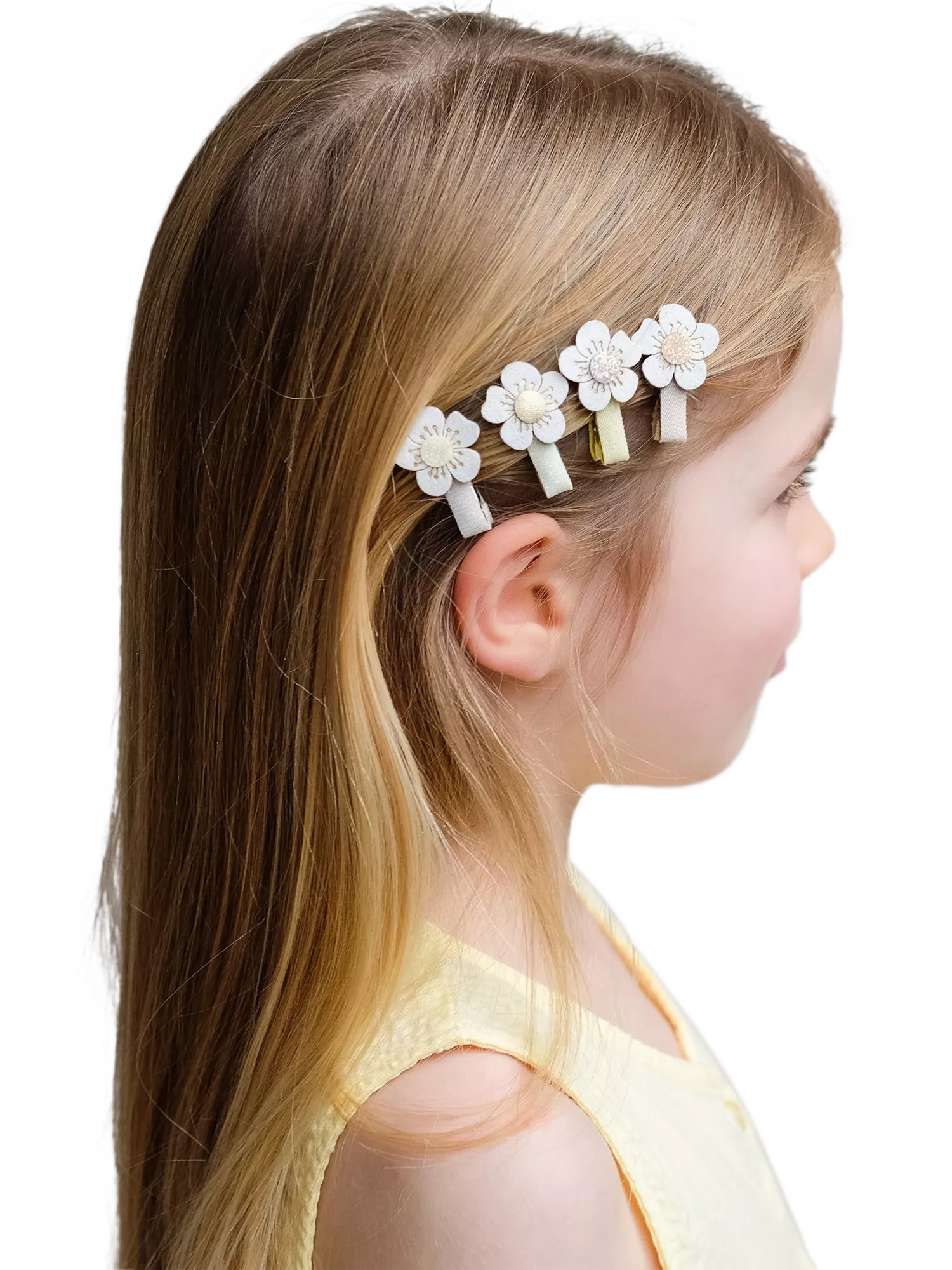 Mimi & Lula blossom mini hair clips pack of 8 - British product