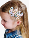 Mimi & Lula caterpillar and butterfly hair clips, pack of 4, imported from the UK