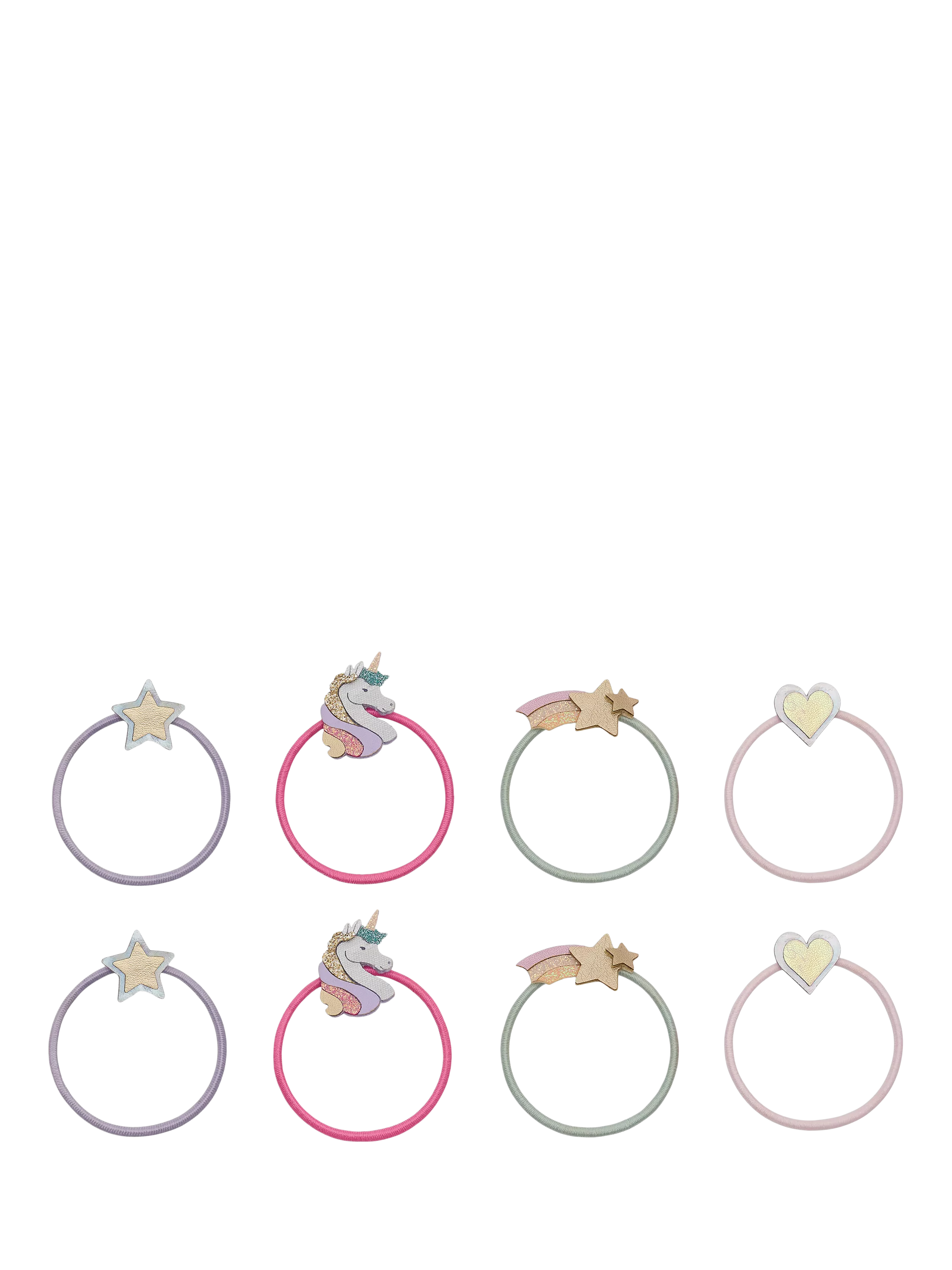 Mimi & Lula dreamy unicorn hair clips pack of 8 - British product