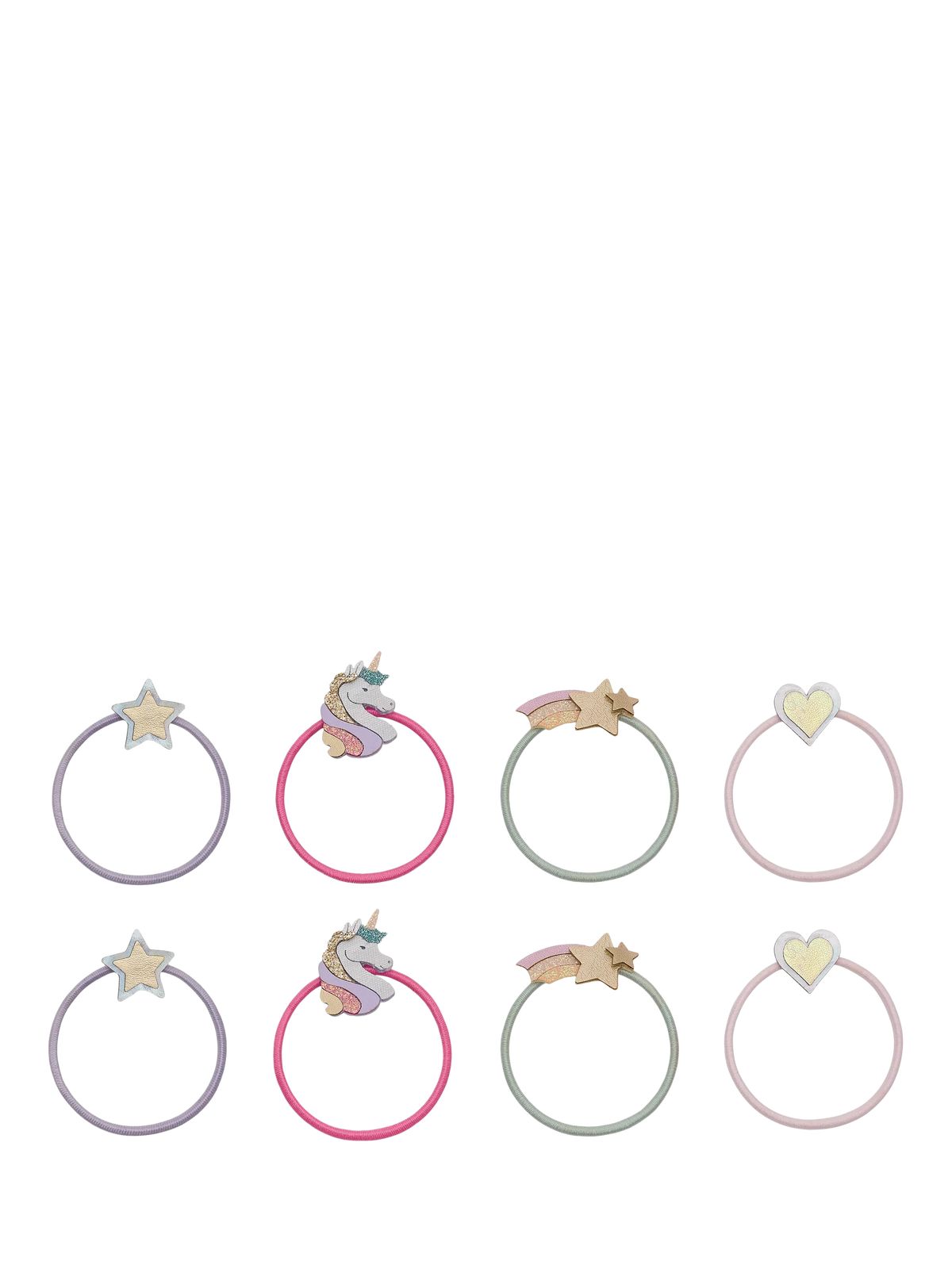 Mimi & Lula dreamy unicorn hair clips pack of 8 - British product