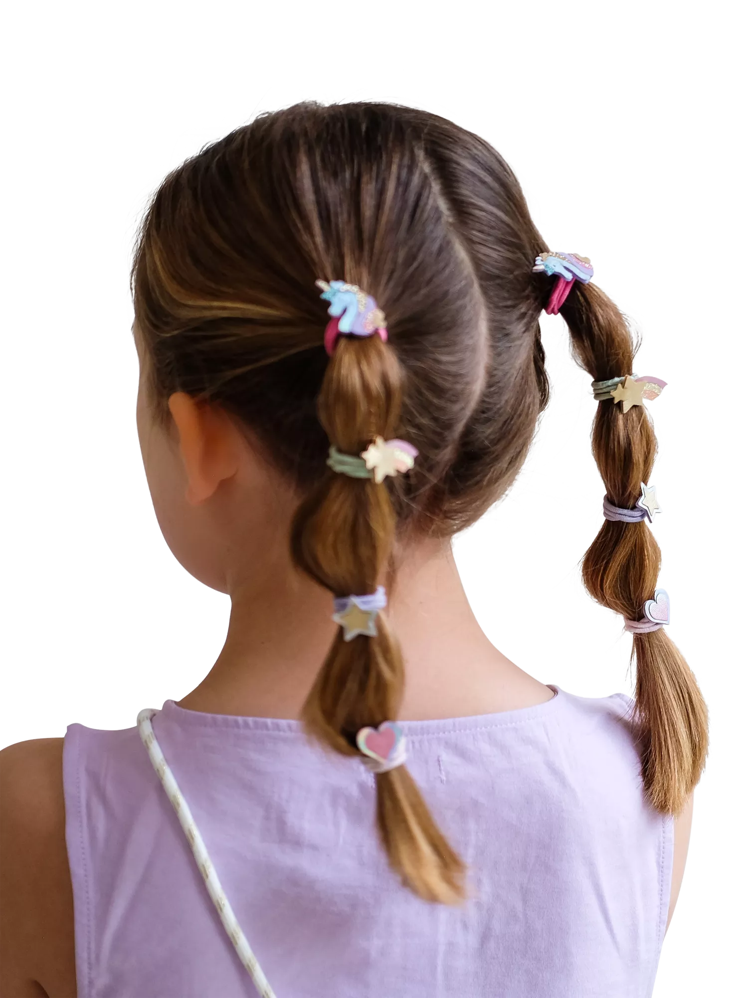 Mimi & Lula dreamy unicorn hair clips pack of 8 - British product