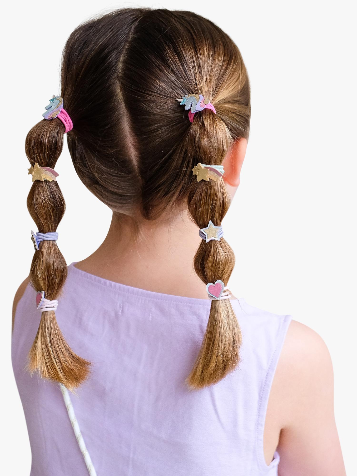 Mimi & Lula dreamy unicorn hair clips pack of 8 - British product