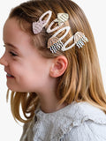 Mimi & Lula fishy friends hair clips metallic (British brand)