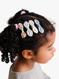 Mimi & Lula floral bow hair clips pack of 4 (British brand)