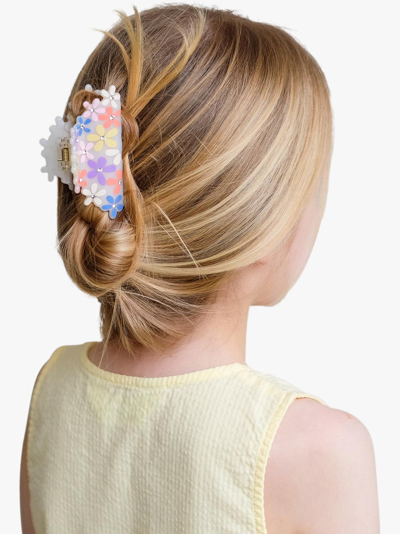 Mimi & Lula pastel flower claw clip (British brand)