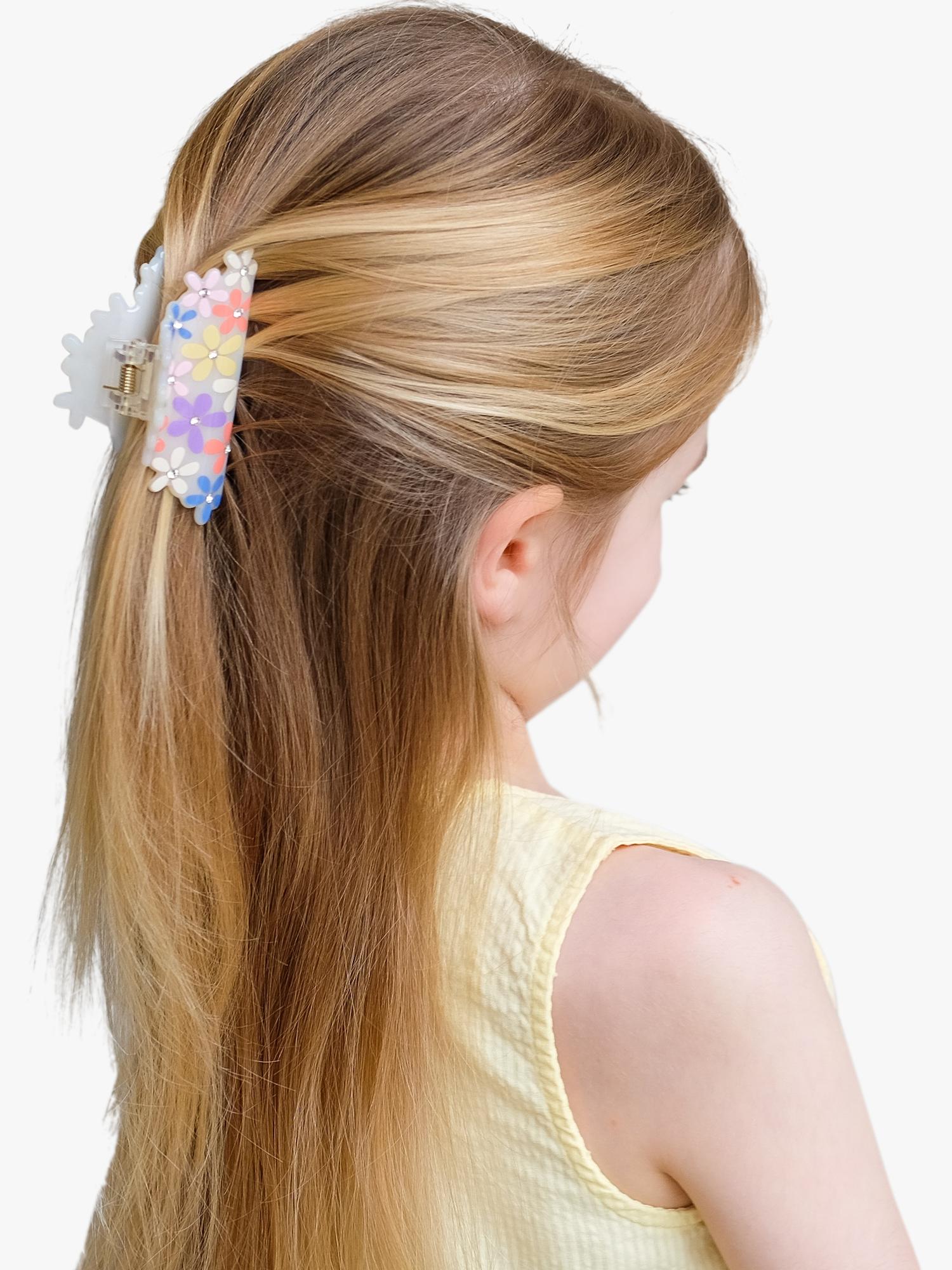 Mimi & Lula pastel flower claw clip (British brand)