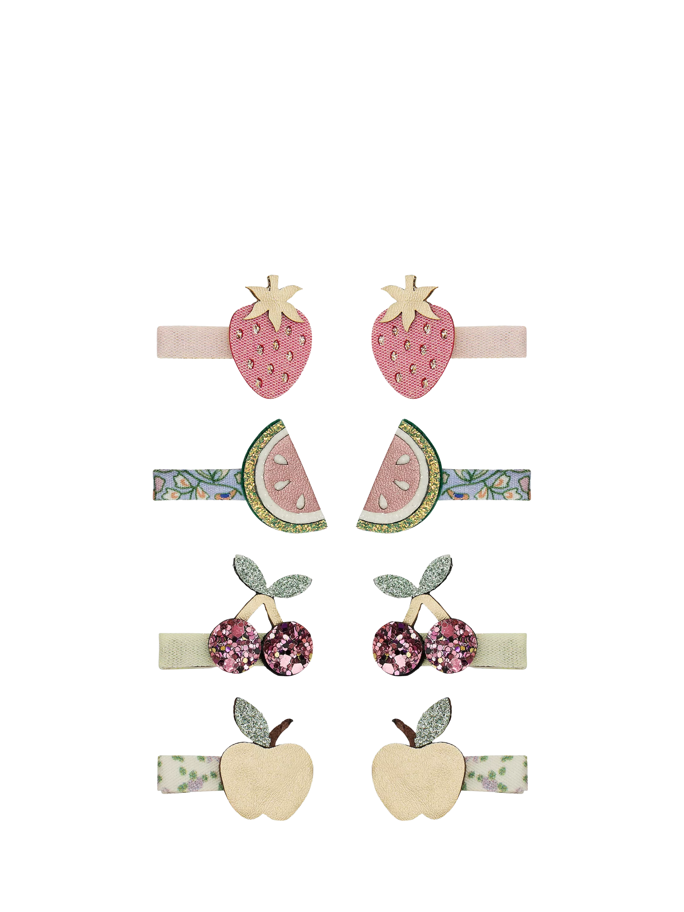 Mimi & Lula fruit salad hair clips pack of 8 - British product