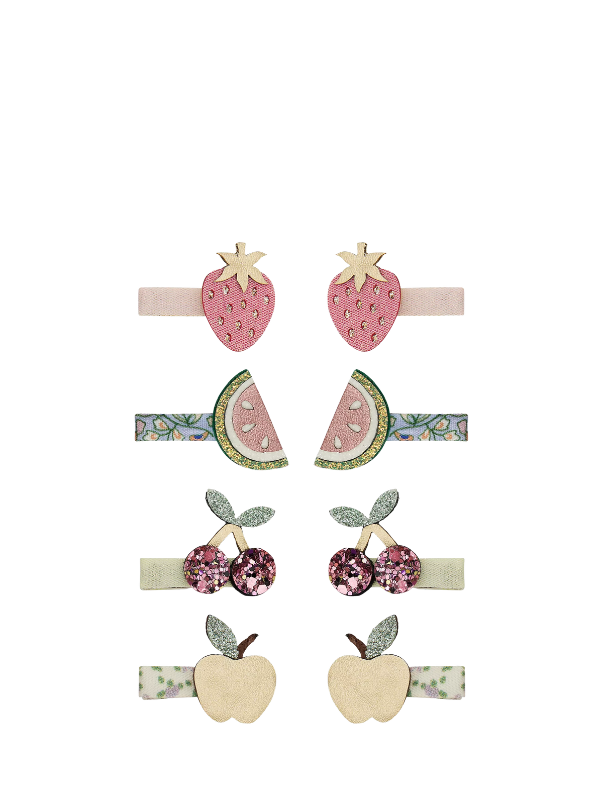 Mimi & Lula fruit salad hair clips pack of 8 - British product