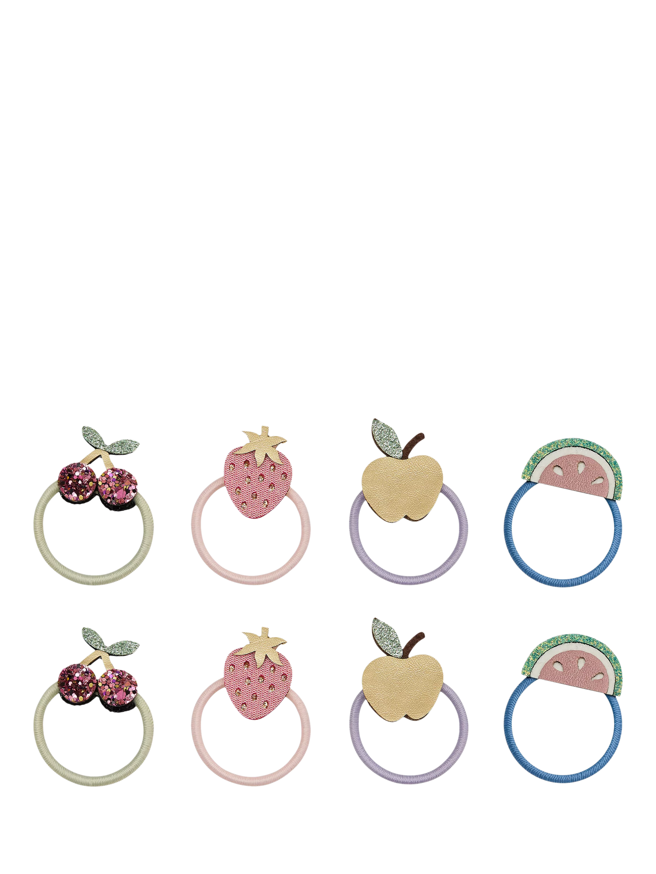 Mimi & Lula Kids' Fruit Salad Hair Ponies, Pack of 8, Multi
