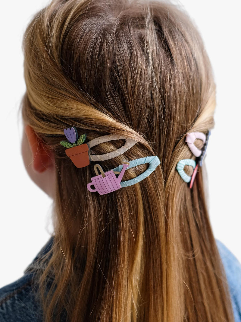 Mimi & Lula gardening hair clips 4-pack, UK version
