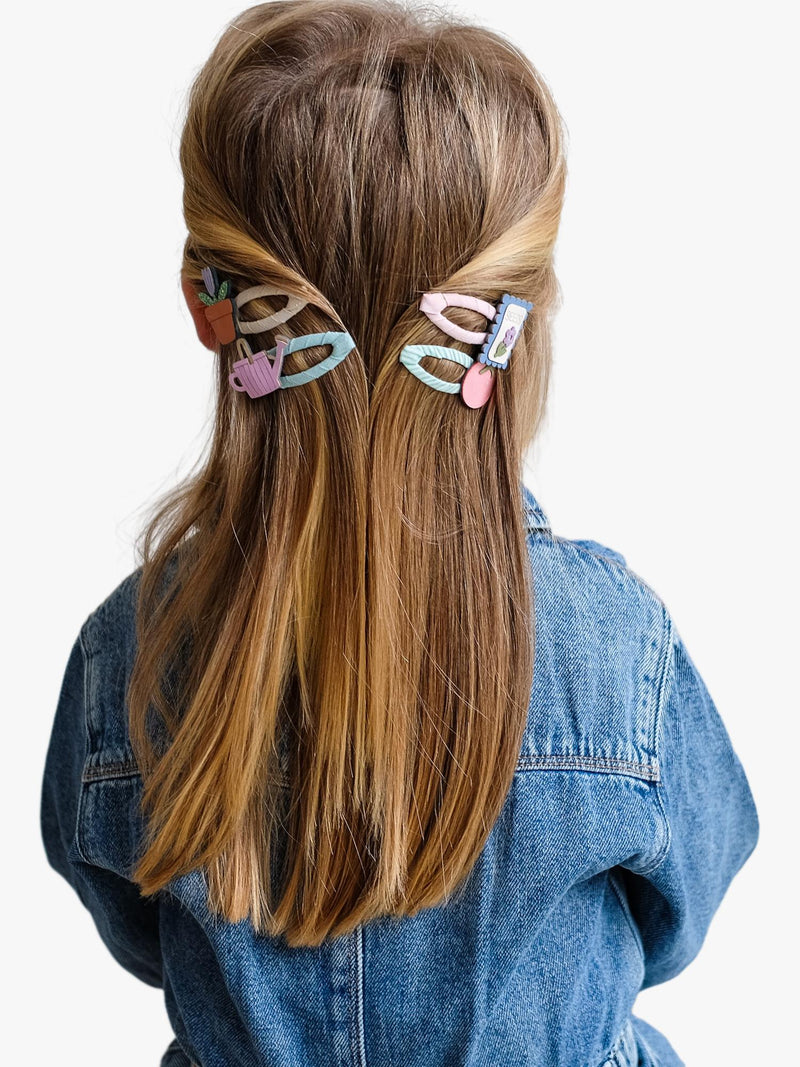 Mimi & Lula gardening hair clips 4-pack, UK version