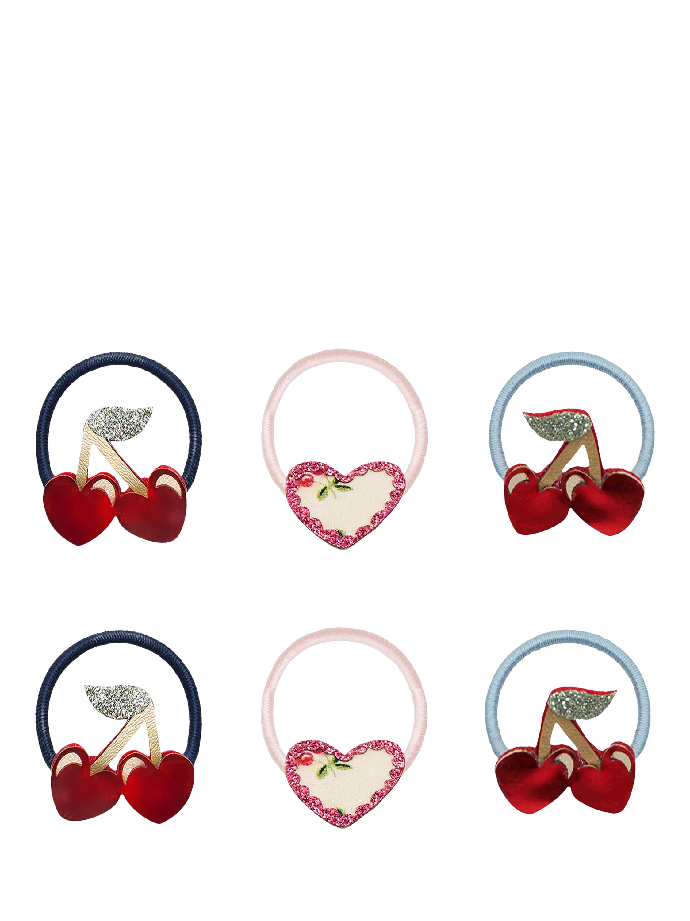 Mimi & Lula kids cherry mini ponies pack of 6 red (British brand)