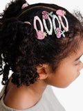 Mimi & Lula kids summer fruits hair clips pack of 4 - British product