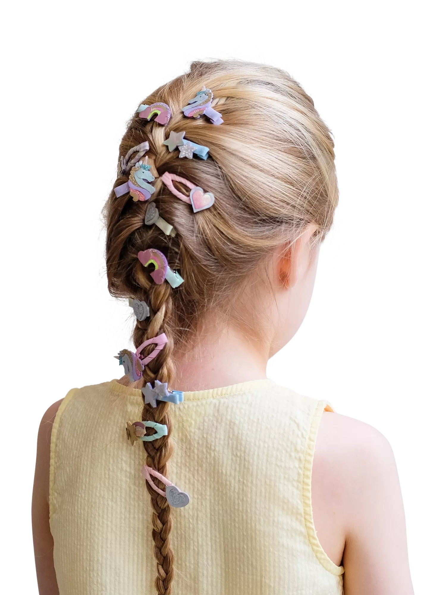 Mimi & Lula mini unicorn hair clips 8 pack, UK version