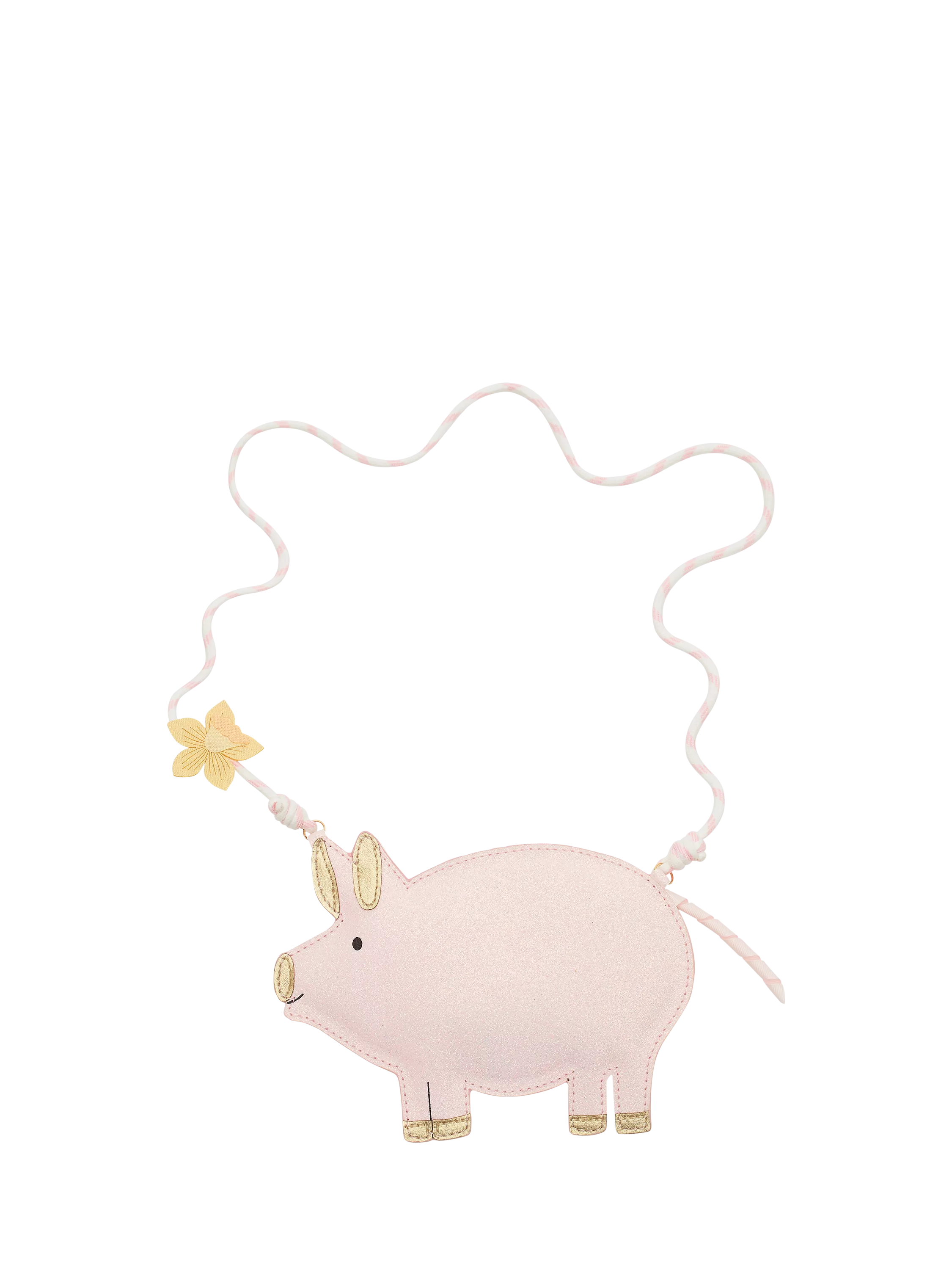 Mimi & Lula kids pig bag pink cross-body, UK version