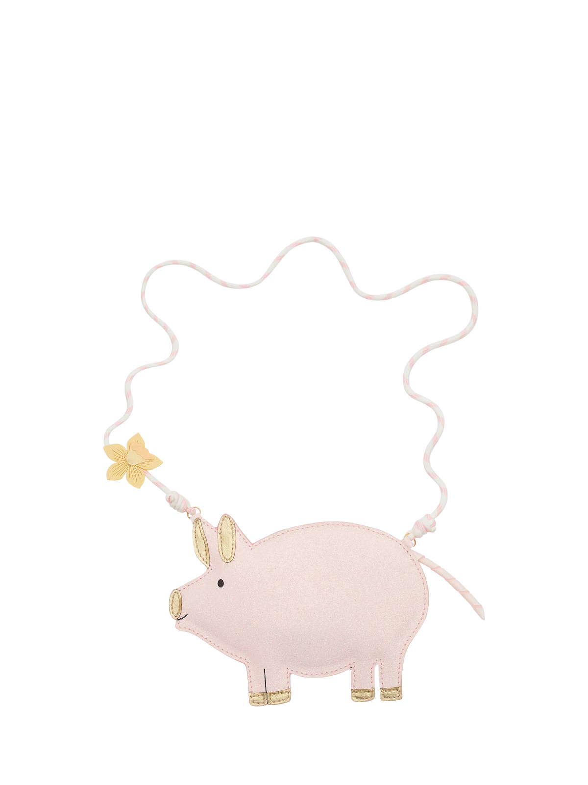 Mimi & Lula kids pig bag pink cross-body, UK version