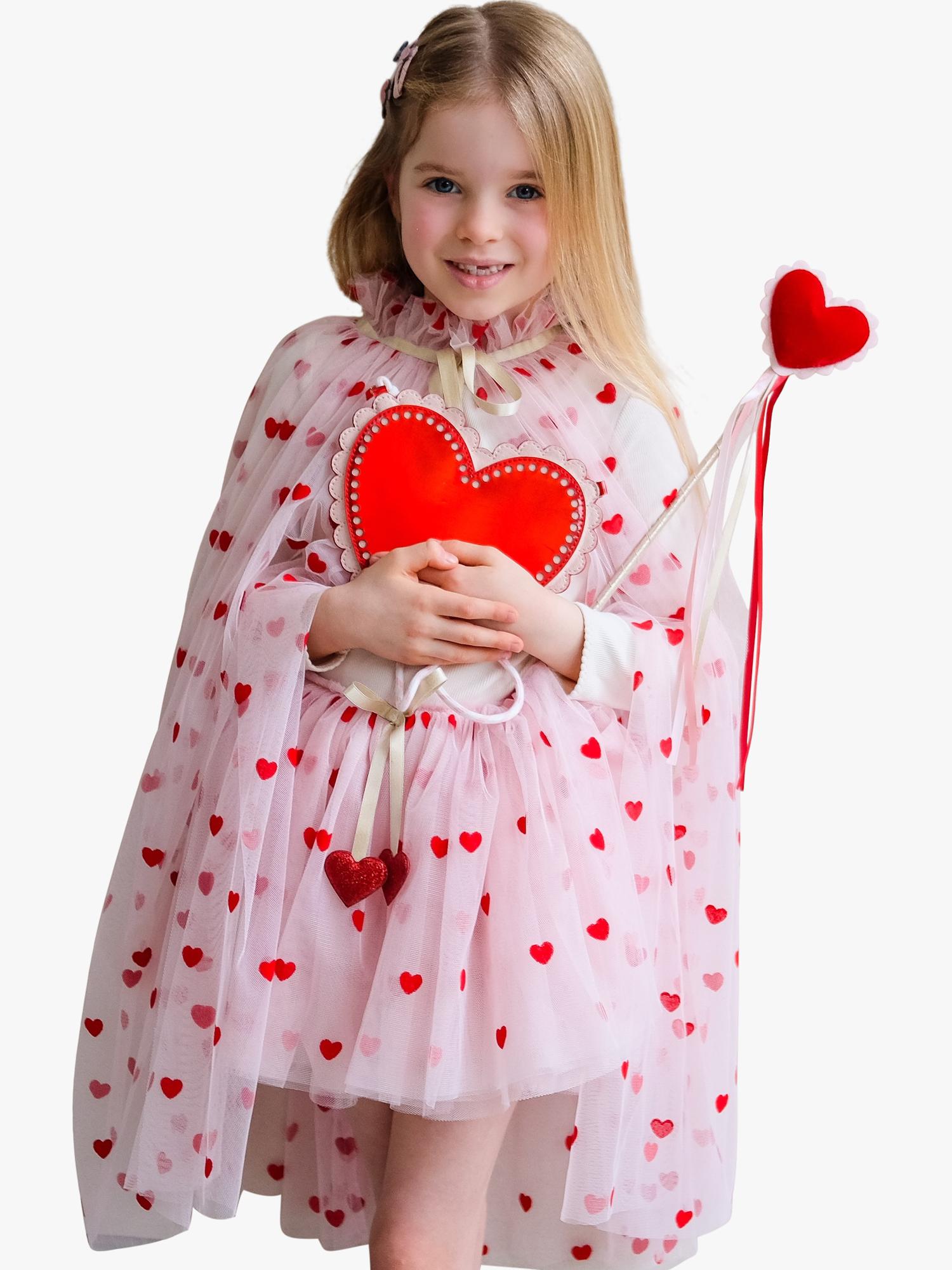 Mimi & Lula kids red heart bag, imported from the UK