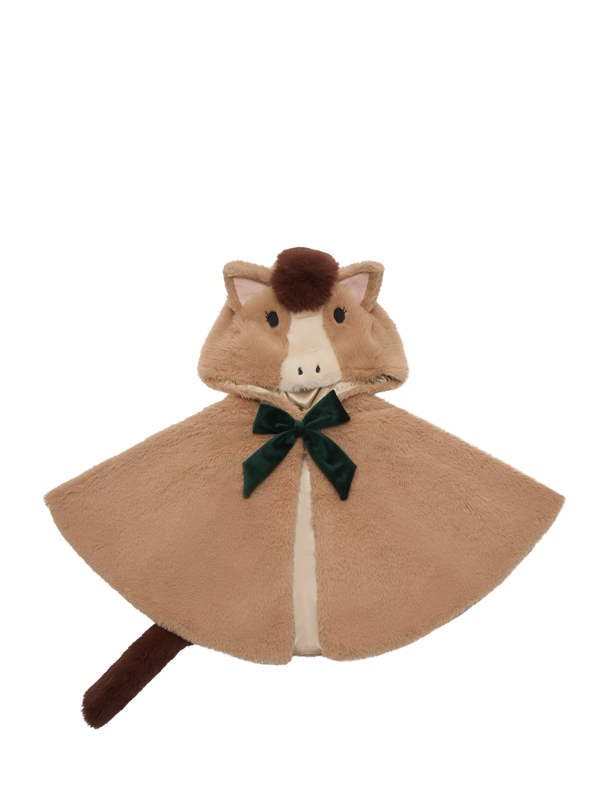 Mimi & Lula fluffy horse cape brown, imported from the UK