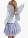 Mimi & Lula starry night kids dress-up wings, grey (British brand)