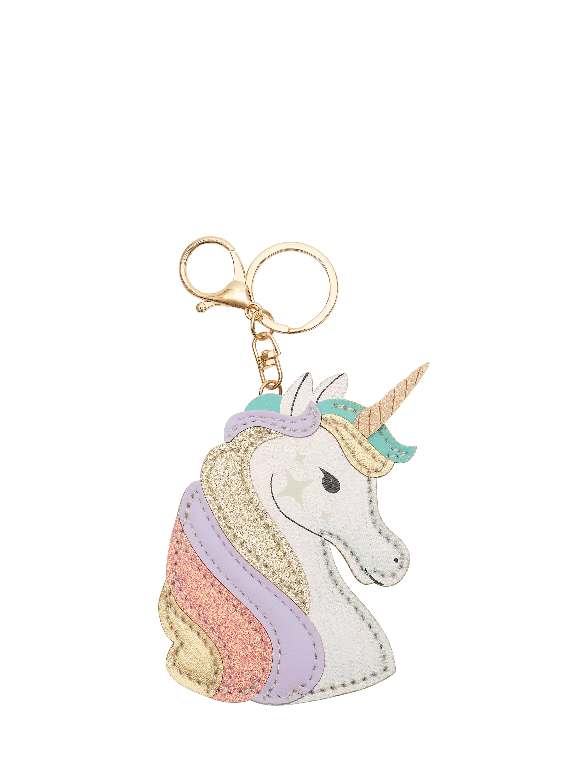 Mimi & Lula unicorn keyring multi colour (British brand)